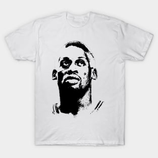 Dennis Rodman Portrait T-Shirt